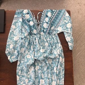 Blue Floral Sundress